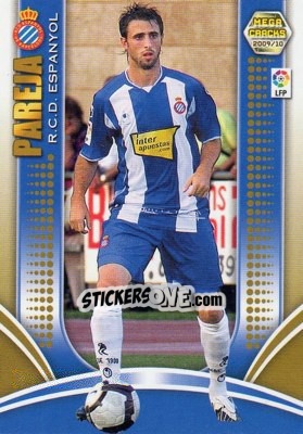 Sticker Pareja - Liga BBVA 2009-2010. Megacracks - Panini
