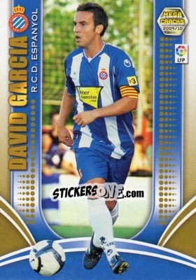 Sticker David Garcia - Liga BBVA 2009-2010. Megacracks - Panini