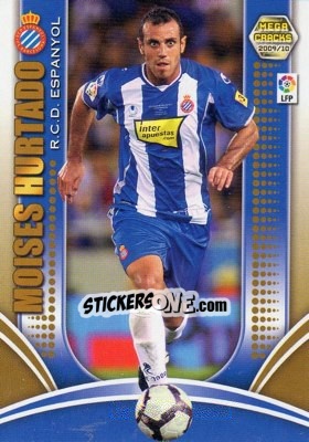 Figurina Moises Hurtado - Liga BBVA 2009-2010. Megacracks - Panini