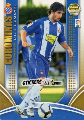 Sticker Corominas - Liga BBVA 2009-2010. Megacracks n. 103 - Panini