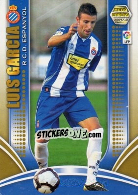 Sticker Luis Garcia - Liga BBVA 2009-2010. Megacracks - Panini