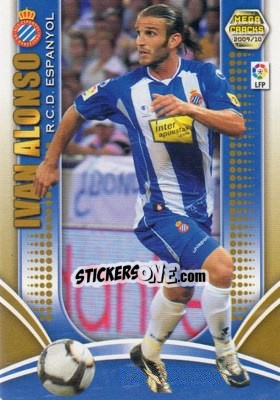 Figurina Ivan Alonso - Liga BBVA 2009-2010. Megacracks - Panini