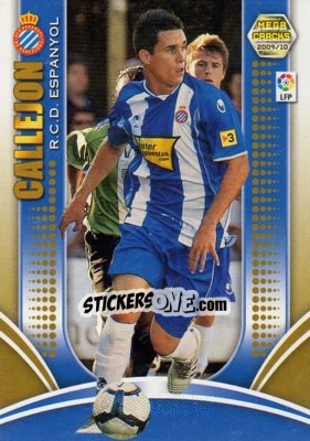 Sticker Callejon - Liga BBVA 2009-2010. Megacracks - Panini