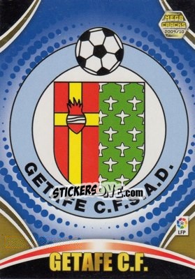 Cromo Emblema - Liga BBVA 2009-2010. Megacracks - Panini