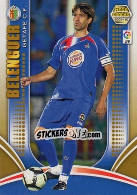 Sticker Belenguer - Liga BBVA 2009-2010. Megacracks - Panini