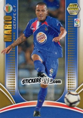 Cromo Mario - Liga BBVA 2009-2010. Megacracks - Panini