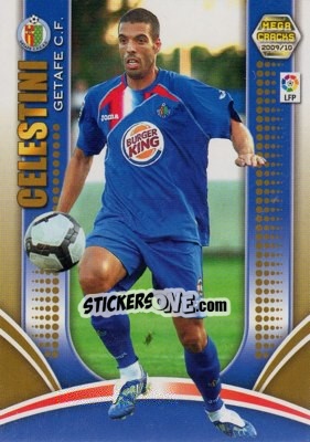 Sticker Celestini - Liga BBVA 2009-2010. Megacracks n. 117 - Panini