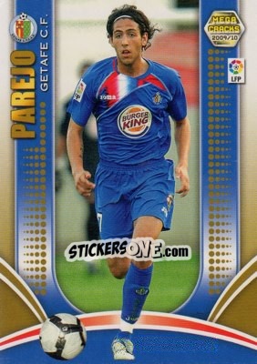 Sticker Parejo - Liga BBVA 2009-2010. Megacracks n. 121 - Panini