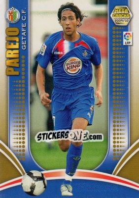 Cromo Parejo - Liga BBVA 2009-2010. Megacracks - Panini