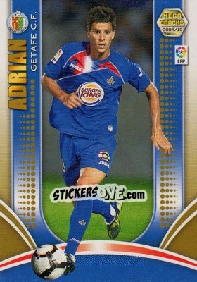 Cromo Adrian - Liga BBVA 2009-2010. Megacracks - Panini