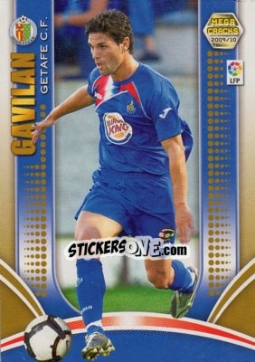 Figurina Gavilan - Liga BBVA 2009-2010. Megacracks - Panini