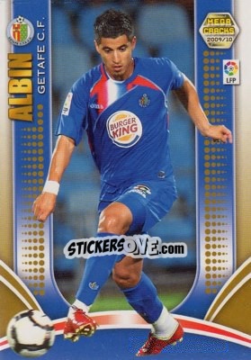 Sticker Albin - Liga BBVA 2009-2010. Megacracks n. 124 - Panini