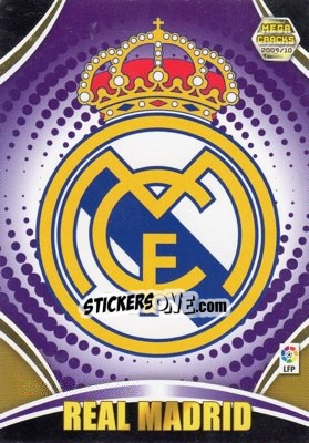 Figurina Emblema - Liga BBVA 2009-2010. Megacracks - Panini