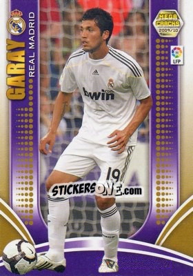 Figurina Garay - Liga BBVA 2009-2010. Megacracks - Panini