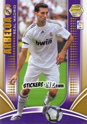 Sticker Arbeloa - Liga BBVA 2009-2010. Megacracks n. 133 - Panini