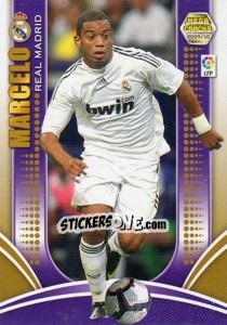 Sticker Marcelo - Liga BBVA 2009-2010. Megacracks - Panini