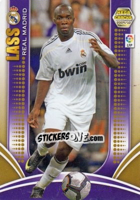 Figurina Lassana Diarra - Liga BBVA 2009-2010. Megacracks - Panini