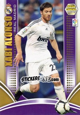 Sticker Xabi Alonso - Liga BBVA 2009-2010. Megacracks n. 136 - Panini