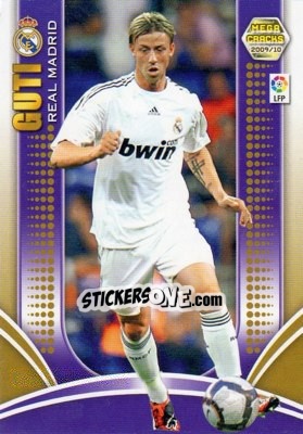 Sticker Guti - Liga BBVA 2009-2010. Megacracks - Panini