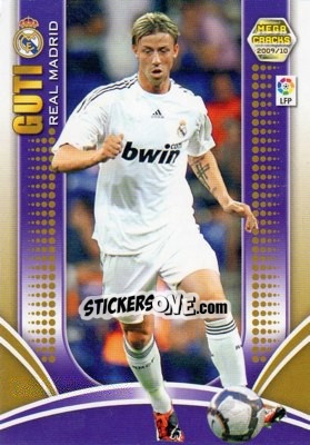 Sticker Guti - Liga BBVA 2009-2010. Megacracks n. 139 - Panini