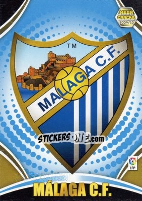 Sticker Emblema - Liga BBVA 2009-2010. Megacracks - Panini