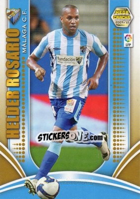 Sticker Helder Rosario - Liga BBVA 2009-2010. Megacracks n. 150 - Panini