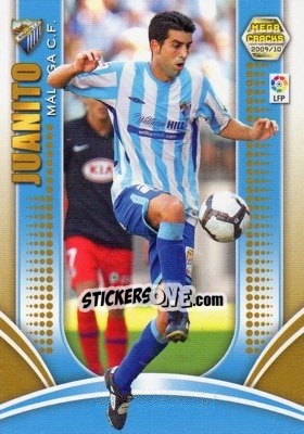 Sticker Juanito - Liga BBVA 2009-2010. Megacracks n. 152 - Panini