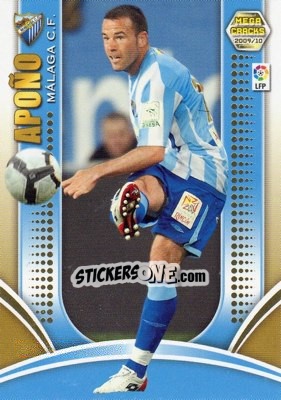 Cromo Apono - Liga BBVA 2009-2010. Megacracks n. 153 - Panini