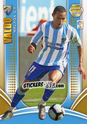 Sticker Valdo - Liga BBVA 2009-2010. Megacracks n. 155 - Panini