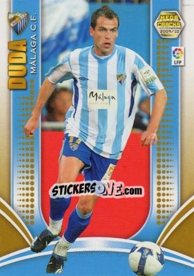 Sticker Duda - Liga BBVA 2009-2010. Megacracks - Panini