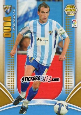 Sticker Duda - Liga BBVA 2009-2010. Megacracks n. 156 - Panini