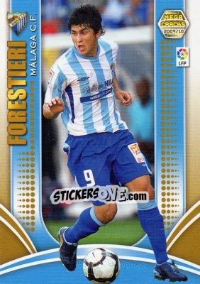 Sticker Forestieri - Liga BBVA 2009-2010. Megacracks n. 158 - Panini