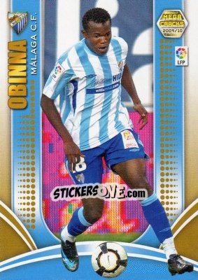Sticker Obinna - Liga BBVA 2009-2010. Megacracks n. 161 - Panini
