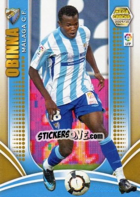 Cromo Obinna - Liga BBVA 2009-2010. Megacracks - Panini