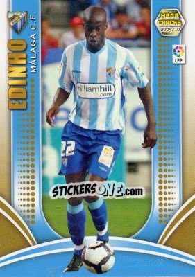 Sticker Edinho - Liga BBVA 2009-2010. Megacracks n. 162 - Panini