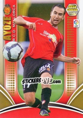 Sticker Ayoze - Liga BBVA 2009-2010. Megacracks - Panini