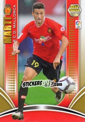 Sticker Marti - Liga BBVA 2009-2010. Megacracks n. 171 - Panini