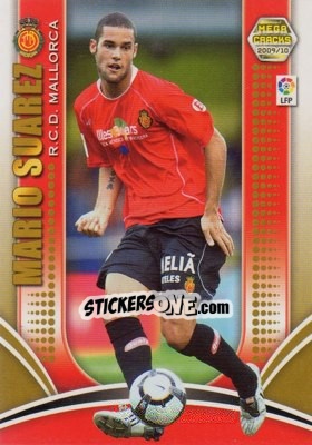Sticker Mario Suarez - Liga BBVA 2009-2010. Megacracks - Panini