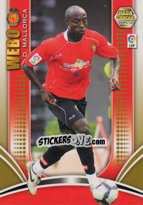 Sticker Webo - Liga BBVA 2009-2010. Megacracks n. 177 - Panini
