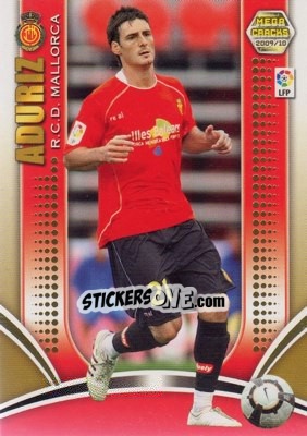 Figurina Aduriz - Liga BBVA 2009-2010. Megacracks - Panini