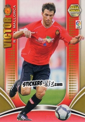 Cromo Victor - Liga BBVA 2009-2010. Megacracks - Panini