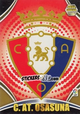 Sticker Emblema - Liga BBVA 2009-2010. Megacracks - Panini