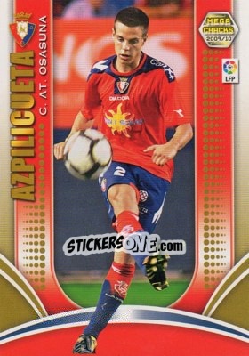 Sticker Azpilicueta - Liga BBVA 2009-2010. Megacracks - Panini
