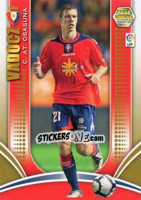 Sticker Vadocz - Liga BBVA 2009-2010. Megacracks n. 191 - Panini