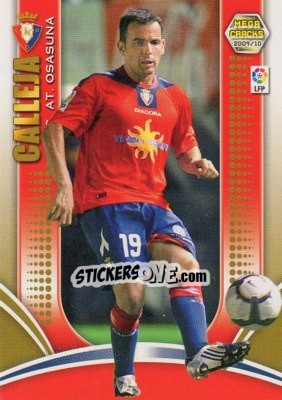 Sticker Calleja - Liga BBVA 2009-2010. Megacracks - Panini