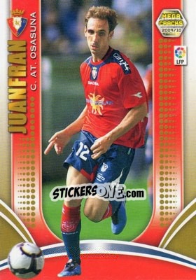 Sticker Juanfran - Liga BBVA 2009-2010. Megacracks - Panini