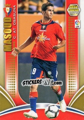 Cromo Masoud - Liga BBVA 2009-2010. Megacracks - Panini