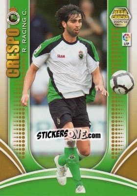 Sticker Crespo - Liga BBVA 2009-2010. Megacracks n. 201 - Panini