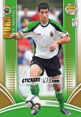 Sticker Mora - Liga BBVA 2009-2010. Megacracks - Panini