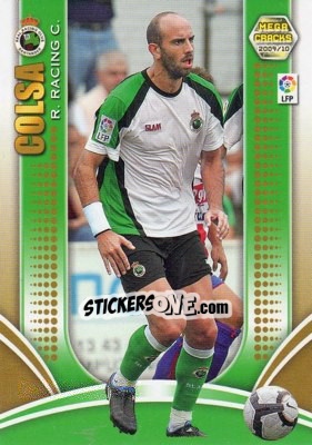 Sticker Colsa - Liga BBVA 2009-2010. Megacracks n. 207 - Panini